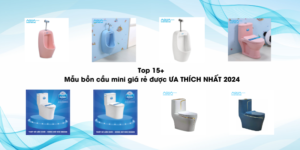 Top 15+ mẫu bồn cầu mini giá rẻ được ƯA THÍCH NHẤT 2024